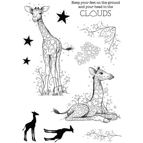 Pink Ink Designs Stamp Set Baby Giraffe By Aline Kreatief