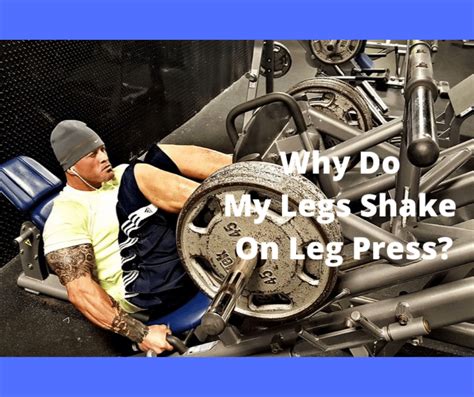 Why Do My Legs Shake On Leg Press Things You Need To Know My Bodyweight Exercises