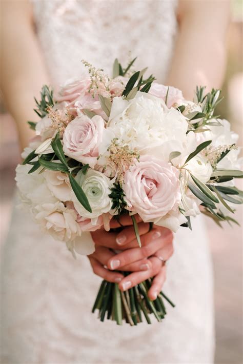 Pale Pink Wedding Flowers Blush Flowers Bouquet Small Wedding
