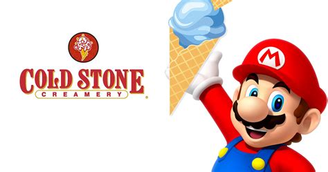 Nintendo X Cold Stone Collaboration Has Mario Taste Like Blue Frosting