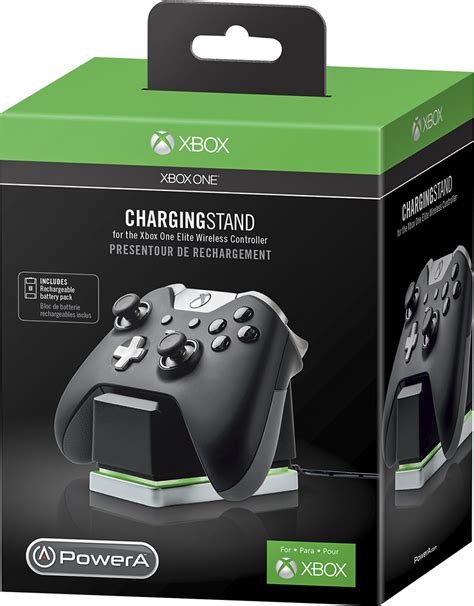 Best Buy Powera Elite Controller Charging Stand For Xbox One Black