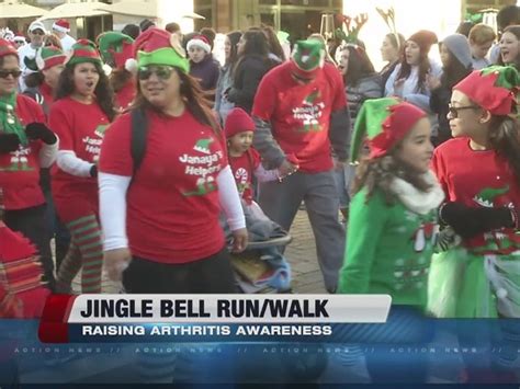 Jingle Bell Run Raises Awareness For Arthritis