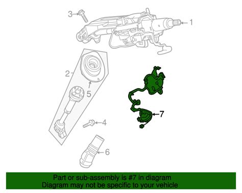 2012 2017 Gm Steering Column Wiring Harness 22776174