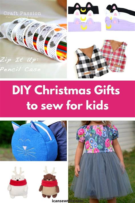 30 Diy Christmas Ts To Sew For Kids Free Patterns I Can Sew This