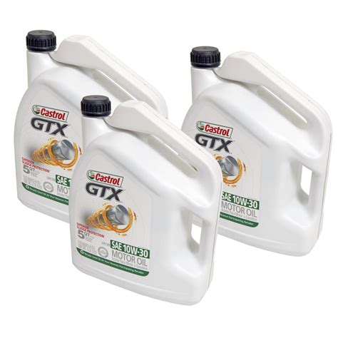 Castrol Cast10305q 3 Castrol Gtx Conventional Motor Oil Summit Racing