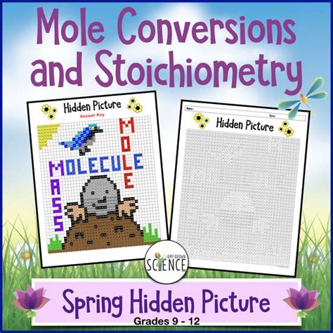 Color By Number The Mole Worksheet Answer Key Kind