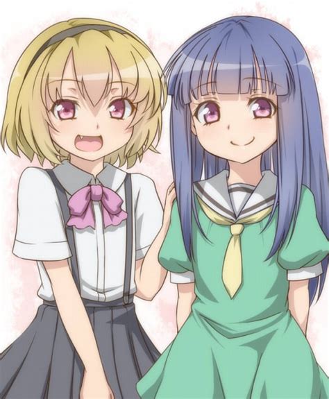 Satoko And Rika Higurashi No Naku Koro Ni Fan Art 35870396 Fanpop