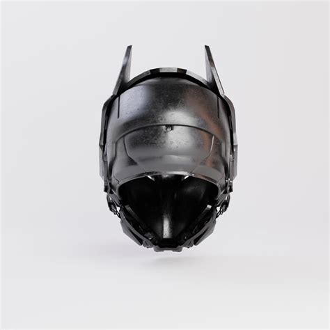 Batman Arkham Knight Helmet Stl File For 3d Printing Etsy