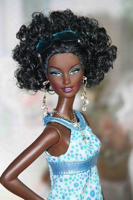 All Sizes Milans Afro Look Via Flickr Im A Barbie Girl Black Barbie Barbie Dress Barbie