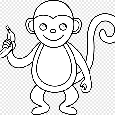 Detail Gambar Mewarnai Monyet Kartun Koleksi Nomer 23