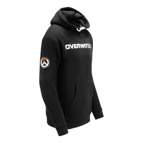 overwatch 2 heavy weight patch pullover black hoodie blizzard gear store