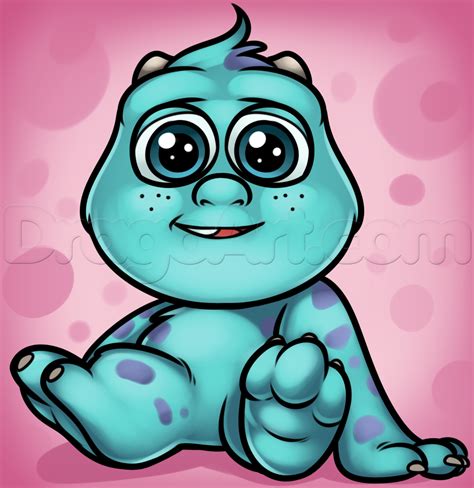 Baby Sully Monster Inc Drawing Clip Art Library