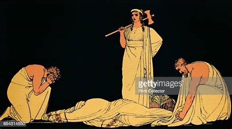 The Murder Of Agamemnon 1880 Agamemnon Mudered In Cold Blood By