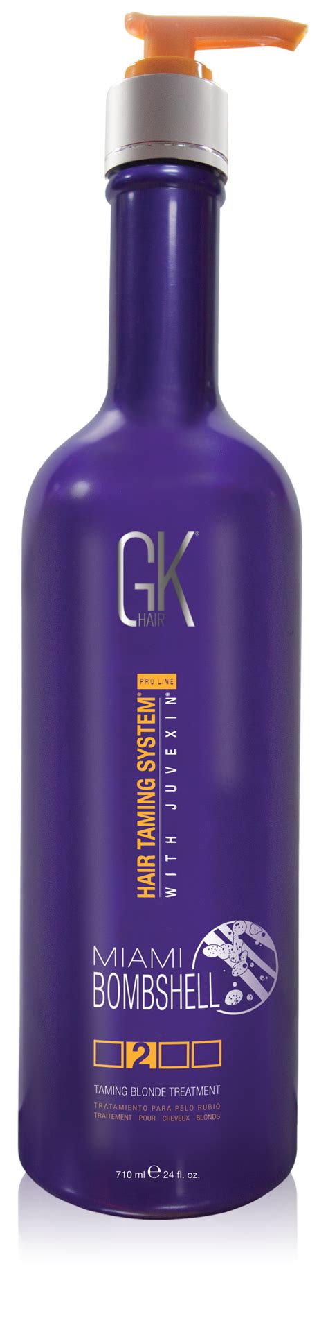 Gkhair Introduces Its New Hair Care Products In The Bombshell Series Specifically For Blonde Hair
