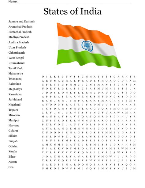 Cities Of India Word Search Puzzle Student Handouts Vrogue Co