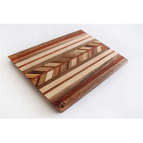 Chevron Reclaimed Wood Cutting Board — The Best Cutting Board Ever