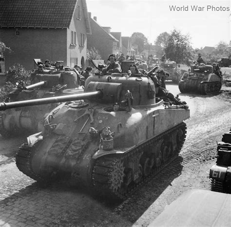 Sherman Firefly Ic Hybrid Of The 11th Armoured Division In Gemert