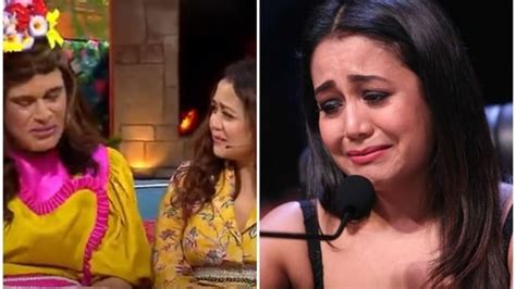 Neha Kakkar Says ‘i Will Hit You As Krushna Abhishek Roasts Her Over Crying On Indian Idol