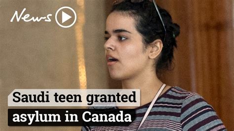 Saudi Woman Rahaf Mohammed Alqunun Arrives In Canada News Com Au