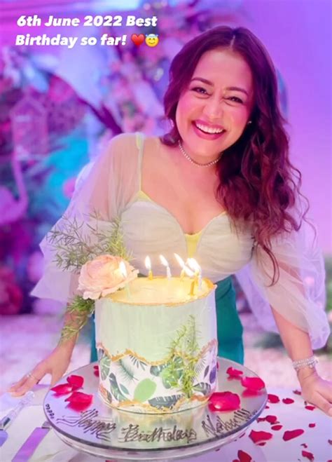 Inside Neha Kakkars Birthday Party Fancy Cake Dance And Games See Pics