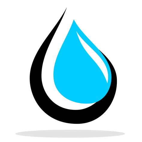 Vector For Free Use Water Drop Logo