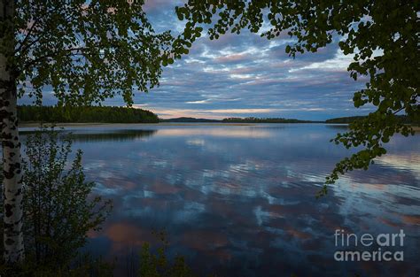 Peaceful Summer Evening At The Lake Photograph By Ismo Raisanen Pixels