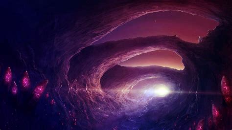 Fantasy Horror Cave Landscape Picture Wallpapers HD / Desktop and ...