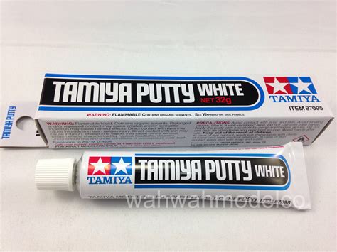 Tamiya 87095 Putty White Tube For Plastic Models