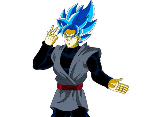 Goku Black Ssj Blue Evolution Render By Victortostado On Deviantart