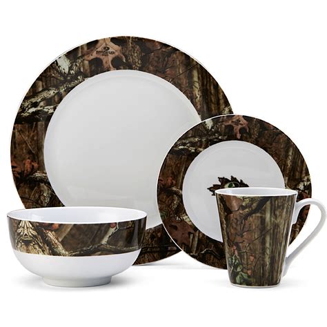 Enhance your table with pier 1's dinnerware sets perfect for any occasion with stylish options that include patterned, solid, and. Hunting Cabin Dinnerware & Sc 1 St Walmart