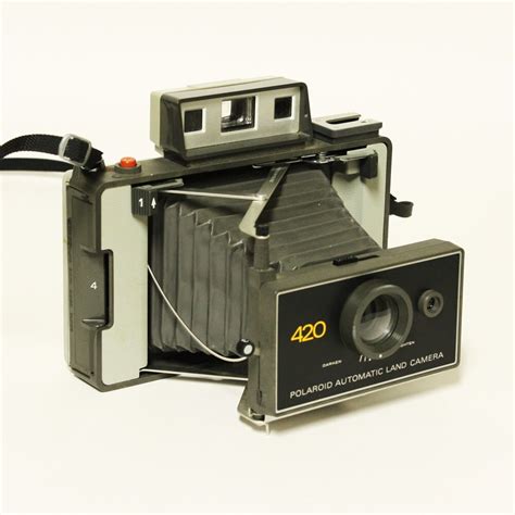 Vintage Polaroid Camera Land Camera 420 Bellows