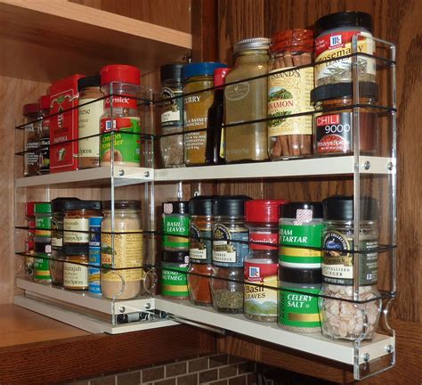 Kitchen Spice Racks For Cabinets Kitchen Storage Ideas Pantry And