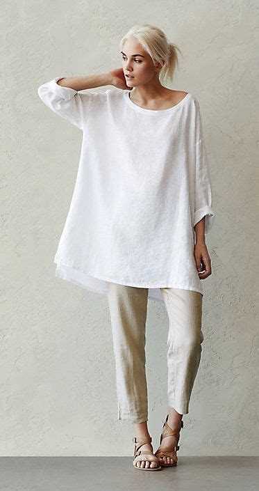 Elegant Linen Tunics For Women Over 50 60 Plus Size Tunics By Ulla Popken Feminine