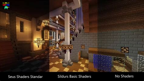 Minecraft Light Shaders Comparison Seus Vs Sildurs 15600 Hot Sex Picture