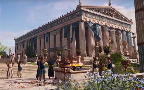Assassins Creed Odysseys Stunning Recreation Of Ancient