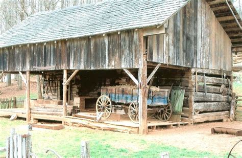 Appalachian Barn Tennessee Smokies Farm Cabin Pioneer Life Go Vols