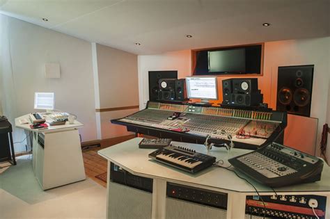 The Ssl Console At The Centre Of Westpoint Studios Control Room