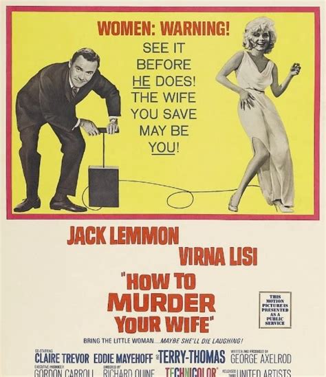 small screen scrawls how to murder your wife 1965