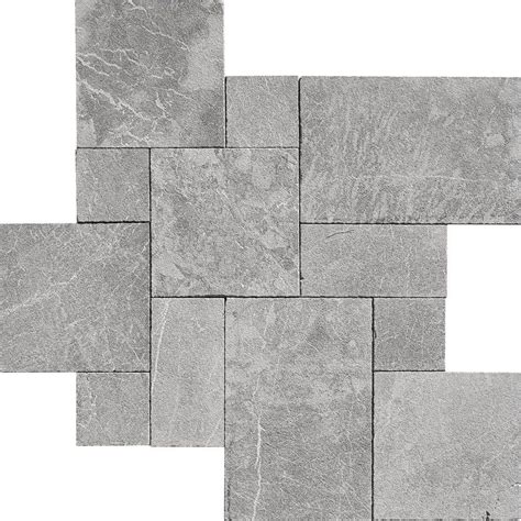 Nero Textura Marble Pavers Versailles Pattern Stone Tile Depot