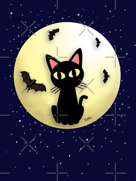 Cat And Bats By Batkei Redbubble