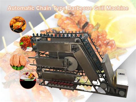 Automatic Chain Type Barbecue Grill Machine Grill Machine Barbecue