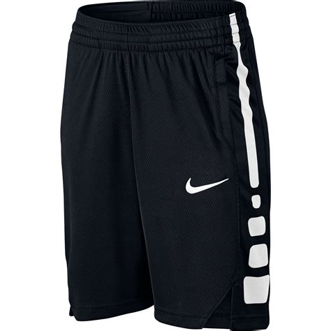 Nike Kids Basketball Dry Elite Shorts Blackwhite Swish Basketball