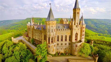 Hohenzollern Castle Aerials Germany 🇩🇪 4k Uhd Youtube