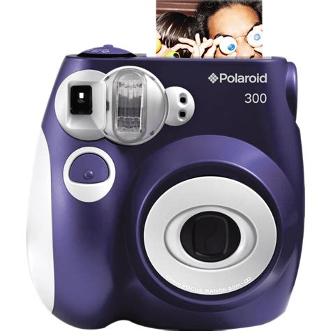 Polaroid 300 Instant Film Camera Purple Polpic300p Bandh Photo