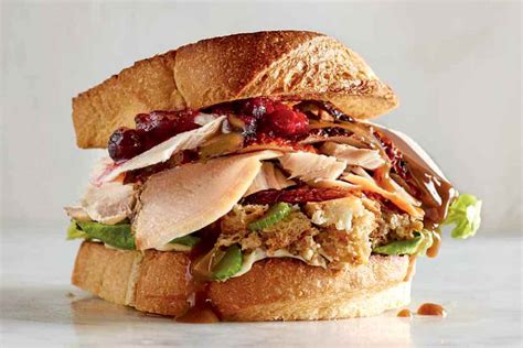 Turkey Cranberry Sandwich With Stuffing Leite S Culinaria