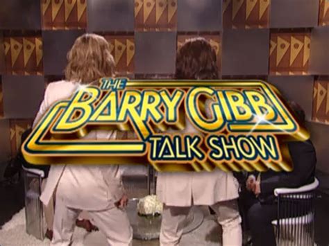 Barry Gibb Talk Show Skit On Snl Favorite Tv Shows Favorite Things Hilarious Stuff Funny