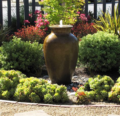 Install a backflow preventer valve to the outdoor faucet. DIY Bubble Fountain Is Fascinating Garden Decor That Will ...