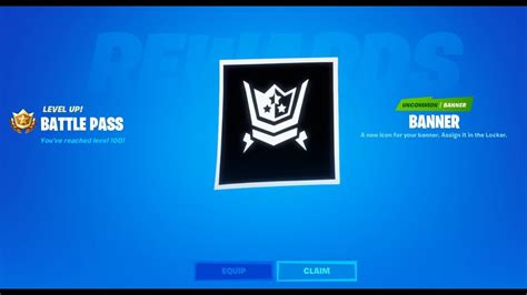 Fortnite Level 300 Banner Icon Unlocked Gameplay With Banner Cape