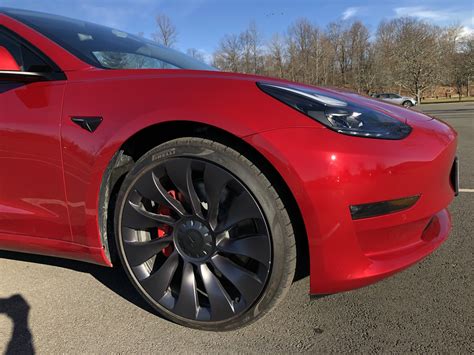 2021 Tesla Model 3 Performance 20 Uberturbine Summer Wheel And Tire