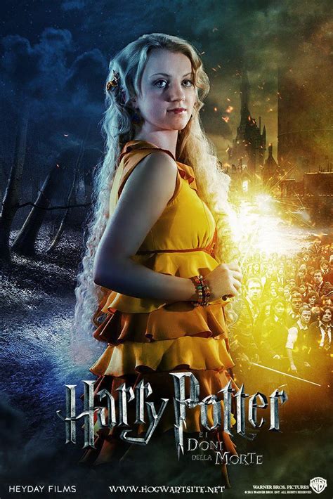 Luna Lovegood Deathly Hallows Extended By Hogwartsite Harry Potter Cast Harry Potter Film